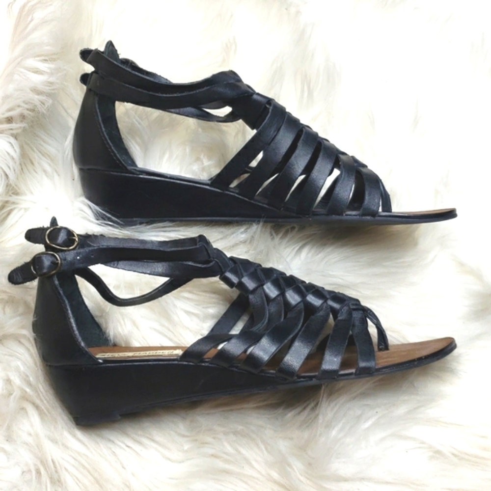 Steve Madden Kasidy Gladiator Leather Sandals  7M